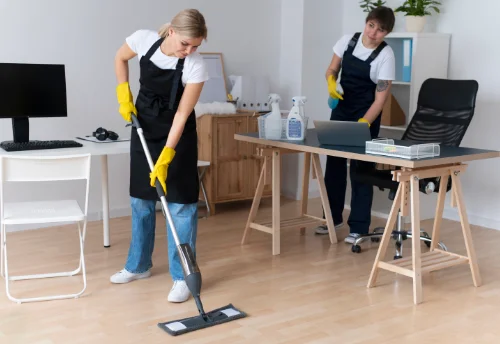 Nettoyage de bureau professionnel à Lanfains